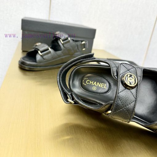 Crown Top Purchasing Edition ️ CHANEL 2022 Spring/Summer Latest Season Double C Velcro Casuazsssww23 - Image 7