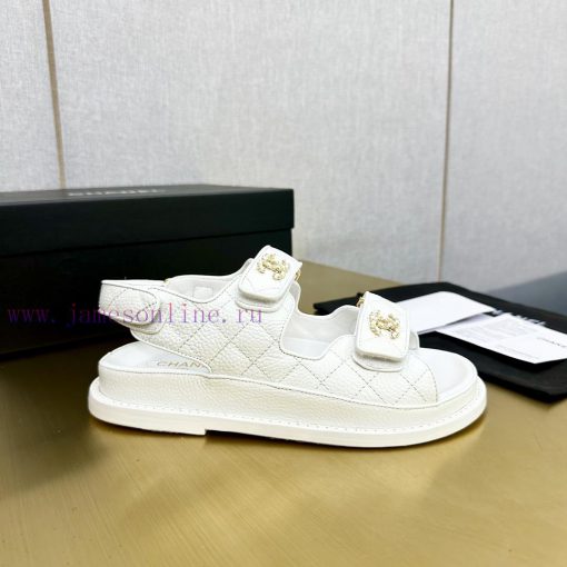 Crown Top Purchasing Edition ️ CHANEL 2022 Spring/Summer Latest Season Double C Velcro Casuab46x7ytn - Image 2