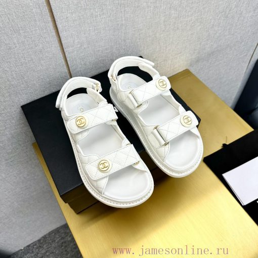 Crown Top Purchasing Edition ️ CHANEL 2022 Spring/Summer Latest Season Double C Velcro Casua7crjzbz7 - Image 5