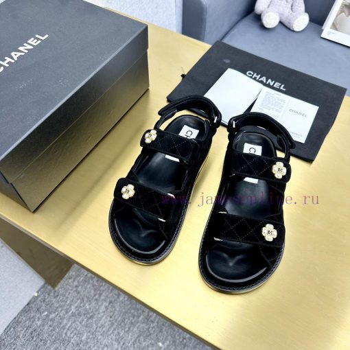 Crown Top Purchasing Edition ️ CHANEL 2022 Spring/Summer Latest Season Double C Velcro Casuar4t788v2 - Image 4