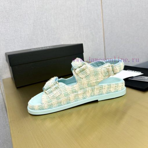 Crown Top Purchasing Edition ️ CHANEL 2022 Spring/Summer Latest Season Double C Velcro Casuac7vf1c5v - Image 3