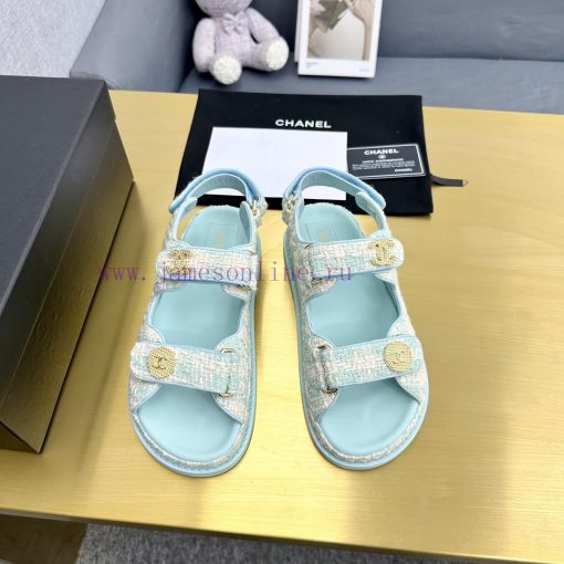 Crown Top Purchasing Edition ️ CHANEL 2022 Spring/Summer Latest Season Double C Velcro Casuac7vf1c5v - Image 5