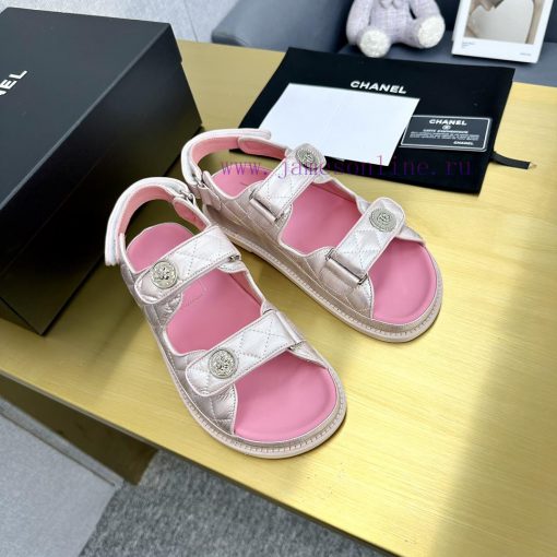 Crown Top Purchasing Edition ️ CHANEL 2022 Spring/Summer Latest Season Double C Velcro Casuafcc7w6gd - Image 5