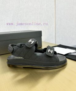 Crown Top Purchasing Edition ️ CHANEL 2022 Spring/Summer Latest Season Double C Velcro Casuavt36bji6