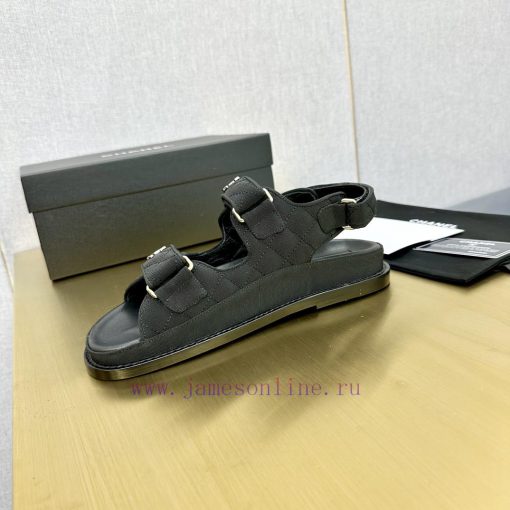 Crown Top Purchasing Edition ️ CHANEL 2022 Spring/Summer Latest Season Double C Velcro Casuavt36bji6 - Image 3