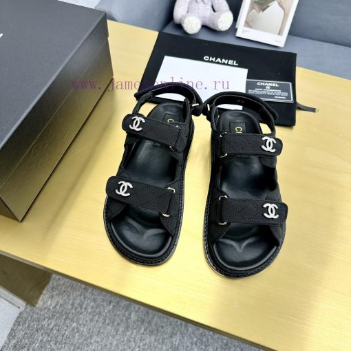 Crown Top Purchasing Edition ️ CHANEL 2022 Spring/Summer Latest Season Double C Velcro Casuavt36bji6 - Image 4