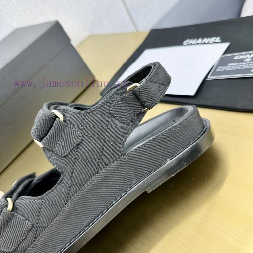 Crown Top Purchasing Edition ️ CHANEL 2022 Spring/Summer Latest Season Double C Velcro Casuavt36bji6 - Image 7