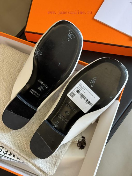 hermes ss24 new arrival～H Home 2024 Spring/Summer Mueller Slippers New ProductH's round head7o0hogbq - Image 7
