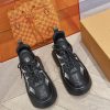 High qualityLouis Vuitton Trainer Embossed Color blocked Fashion Versatile Low cut Casual Bopk0wk6w2