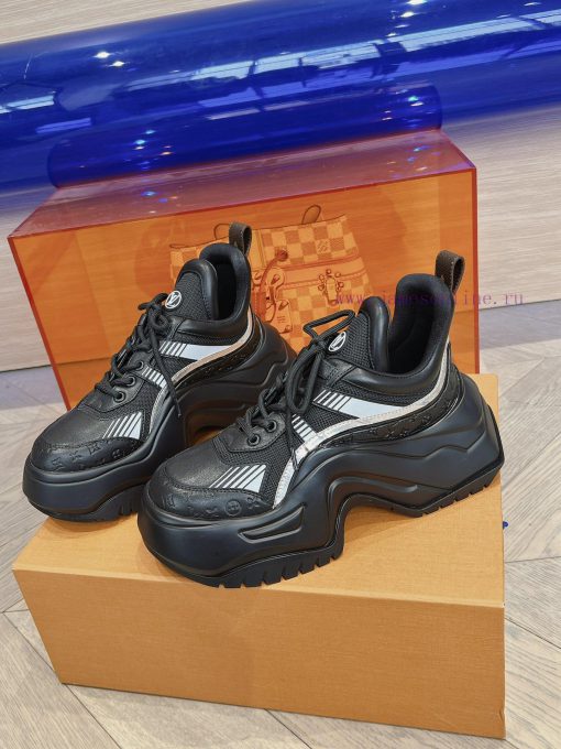 High qualityLouis Vuitton Trainer Embossed Color blocked Fashion Versatile Low cut Casual Bopk0wk6w2 - Image 3