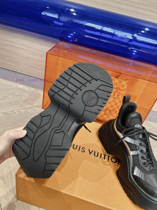 High qualityLouis Vuitton Trainer Embossed Color blocked Fashion Versatile Low cut Casual Bopk0wk6w2 - Image 10