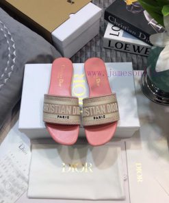 Flat bottomed 240/thick heelDior DWAY early spring new one-piece women's shoes CD letter lognqj6axa6