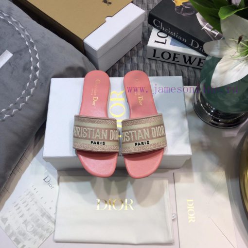Flat bottomed 240/thick heelDior DWAY early spring new one-piece women's shoes CD letter lognqj6axa6