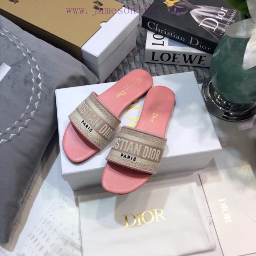 Flat bottomed 240/thick heelDior DWAY early spring new one-piece women's shoes CD letter lognqj6axa6 - Image 4