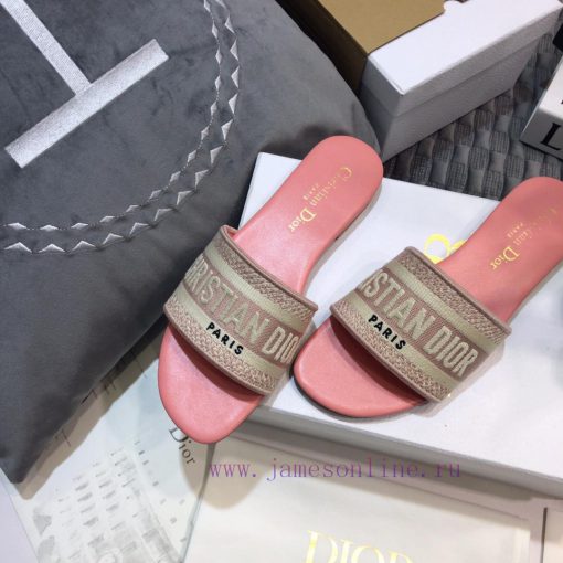 Flat bottomed 240/thick heelDior DWAY early spring new one-piece women's shoes CD letter lognqj6axa6 - Image 6