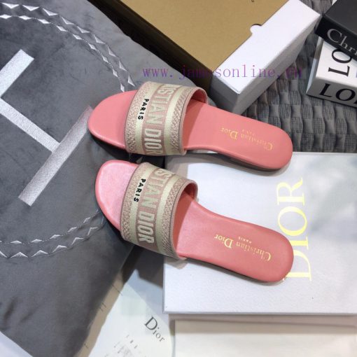 Flat bottomed 240/thick heelDior DWAY early spring new one-piece women's shoes CD letter lognqj6axa6 - Image 7