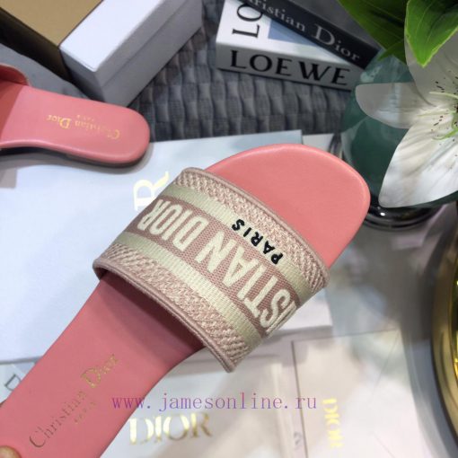 Flat bottomed 240/thick heelDior DWAY early spring new one-piece women's shoes CD letter lognqj6axa6 - Image 8