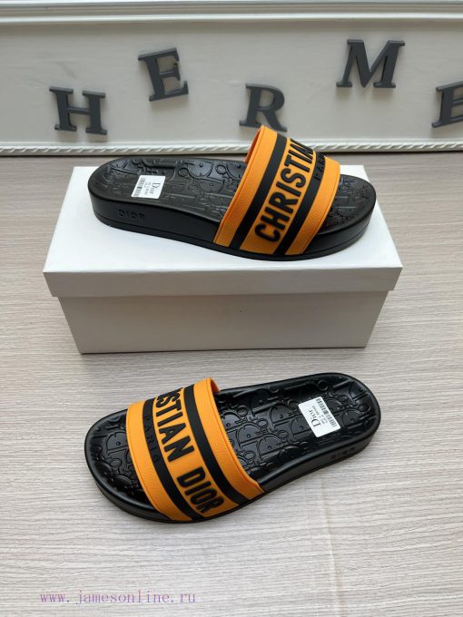 Couple styleNew Dior slippers high-end brand official website 11 latest masterpiece originalsyfebbku - Image 5