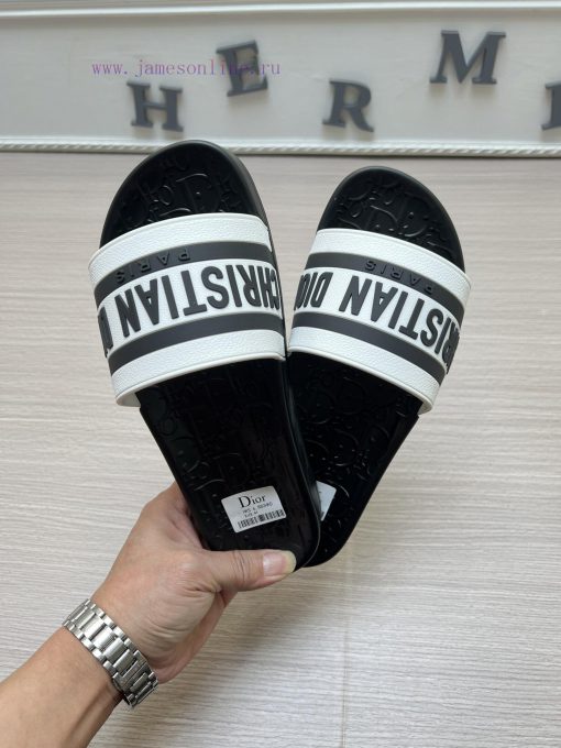 Couple styleNew Dior slippers high-end brand official website 11 latest masterpiece originalq9q7c692 - Image 3