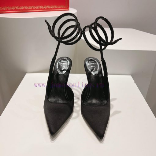 Top version𝐑𝐞𝐧𝐞𝐂𝐚𝐨𝐯𝐢𝐥𝐥𝐚 | 2024 𝐬𝐬𝐬𝐬𝐬 CLEO series, women's high heels with snake shaped headbn365i632