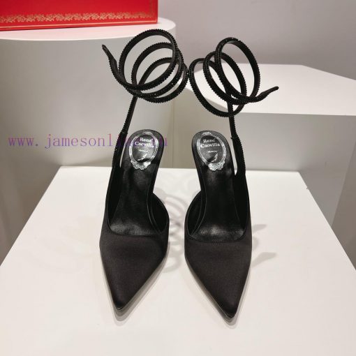 Top version𝐑𝐞𝐧𝐞𝐂𝐚𝐨𝐯𝐢𝐥𝐥𝐚 | 2024 𝐬𝐬𝐬𝐬𝐬 CLEO series, women's high heels with snake shaped headbn365i632 - Image 2