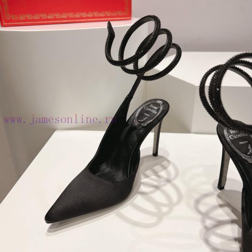 Top version𝐑𝐞𝐧𝐞𝐂𝐚𝐨𝐯𝐢𝐥𝐥𝐚 | 2024 𝐬𝐬𝐬𝐬𝐬 CLEO series, women's high heels with snake shaped headbn365i632 - Image 5