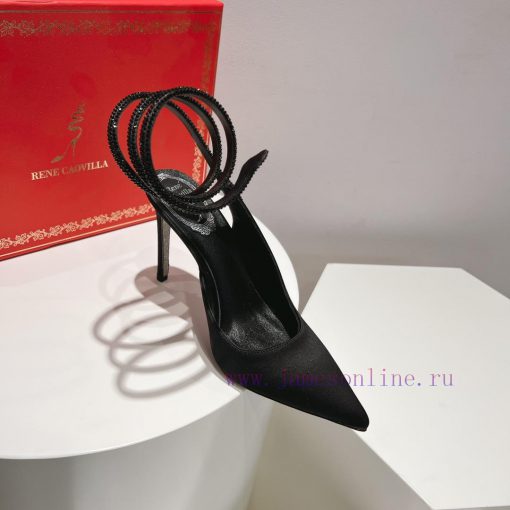 Top version𝐑𝐞𝐧𝐞𝐂𝐚𝐨𝐯𝐢𝐥𝐥𝐚 | 2024 𝐬𝐬𝐬𝐬𝐬 CLEO series, women's high heels with snake shaped headbn365i632 - Image 6