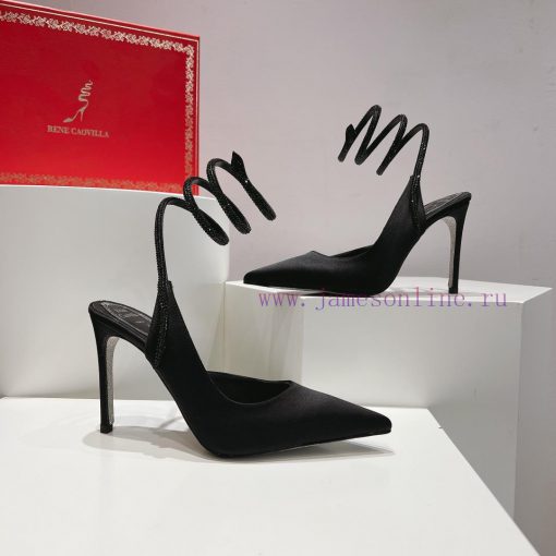 Top version𝐑𝐞𝐧𝐞𝐂𝐚𝐨𝐯𝐢𝐥𝐥𝐚 | 2024 𝐬𝐬𝐬𝐬𝐬 CLEO series, women's high heels with snake shaped headbn365i632 - Image 7