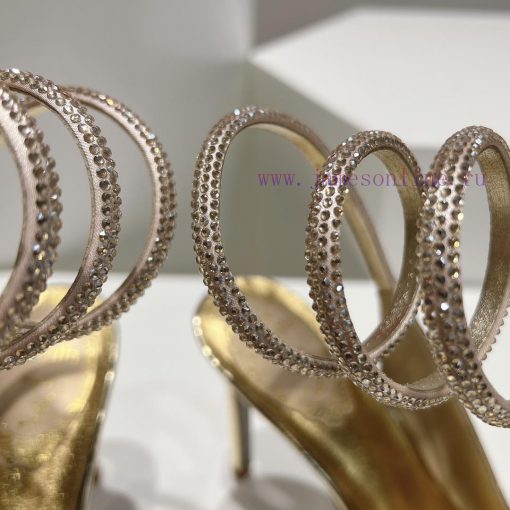 Top version𝐑𝐞𝐧𝐞𝐂𝐚𝐨𝐯𝐢𝐥𝐥𝐚 | 2024 𝐬𝐬𝐬𝐬𝐬 CLEO series, women's high heels with snake shaped headbwd2m1ury - Image 10