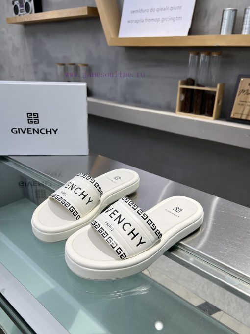 p. GIVENCHY/Givenchy open toed sandals for spring/summer 2024, with brand logo and original cq6sbbfb - Image 3