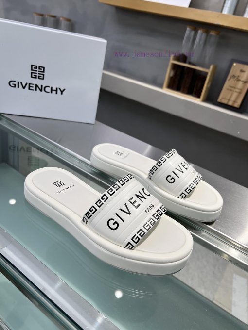 p. GIVENCHY/Givenchy open toed sandals for spring/summer 2024, with brand logo and original cq6sbbfb - Image 4