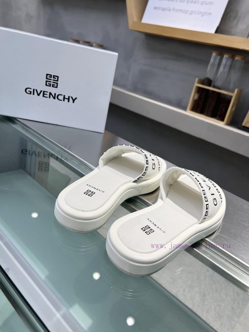 p. GIVENCHY/Givenchy open toed sandals for spring/summer 2024, with brand logo and original cq6sbbfb - Image 5