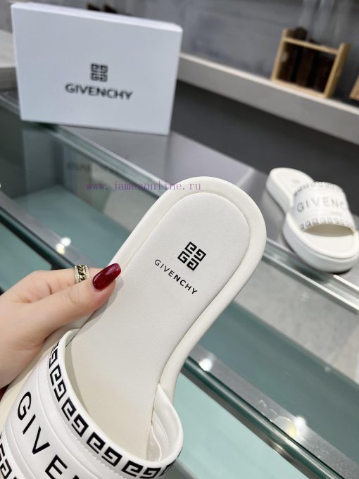 p. GIVENCHY/Givenchy open toed sandals for spring/summer 2024, with brand logo and original cq6sbbfb - Image 9