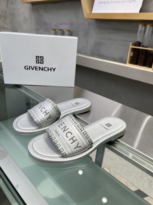 p. GIVENCHY/Givenchy open toed sandals for spring/summer 2024, with brand logo and original b9vue1i0 - Image 2
