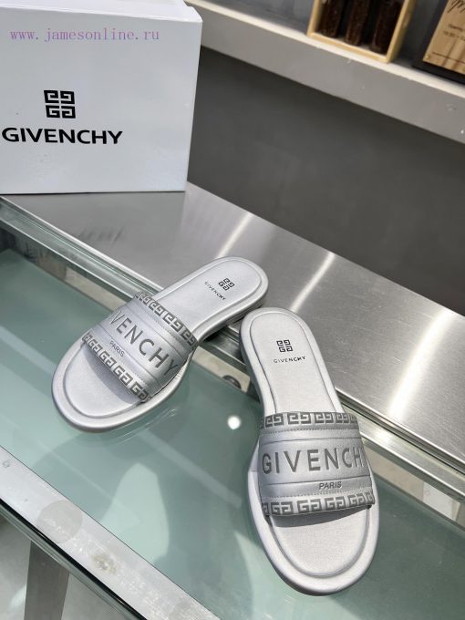 p. GIVENCHY/Givenchy open toed sandals for spring/summer 2024, with brand logo and original b9vue1i0 - Image 3