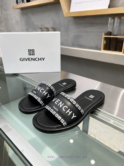 p. GIVENCHY/Givenchy open toed sandals for spring/summer 2024, with brand logo and original w9btm5ao - Image 2