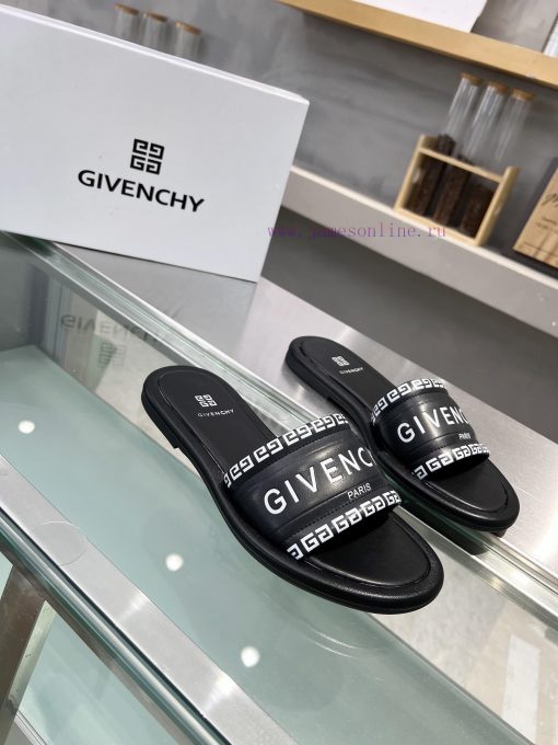 p. GIVENCHY/Givenchy open toed sandals for spring/summer 2024, with brand logo and original w9btm5ao - Image 3