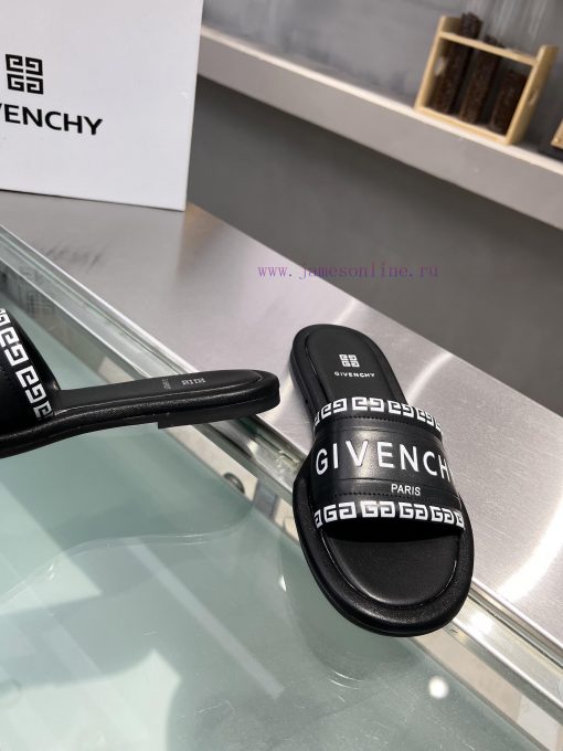 p. GIVENCHY/Givenchy open toed sandals for spring/summer 2024, with brand logo and original w9btm5ao - Image 7