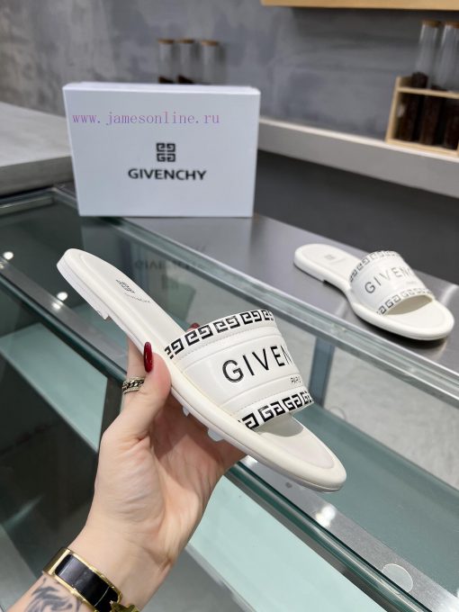 p. GIVENCHY/Givenchy open toed sandals for spring/summer 2024, with brand logo and original mntkmw1n - Image 7