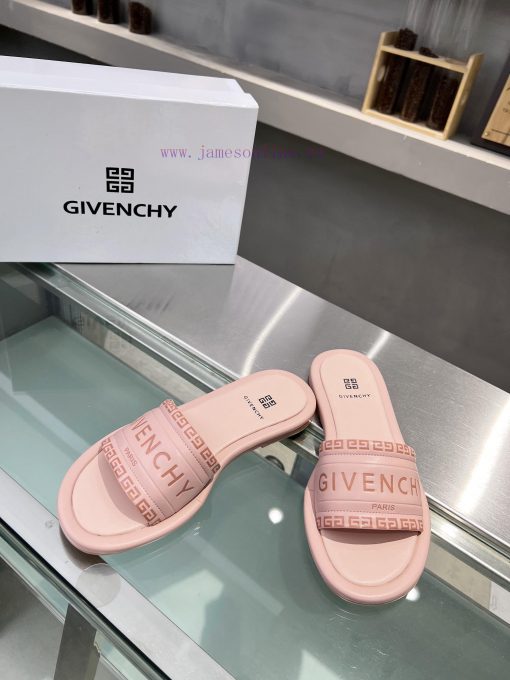 p. GIVENCHY/Givenchy open toed sandals for spring/summer 2024, with brand logo and original kn0x81k3 - Image 3