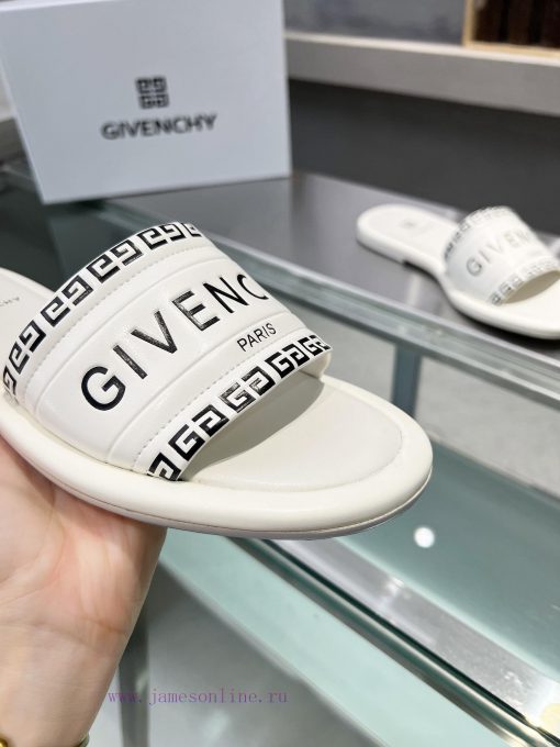 p. GIVENCHY/Givenchy open toed sandals for spring/summer 2024, with brand logo and original mntkmw1n - Image 9
