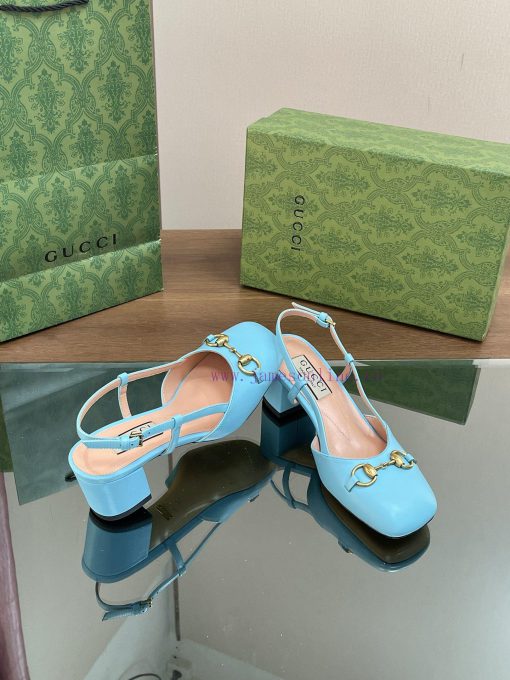 2024 GuCCl high-end boutique, the spring and summer new lace up sandals are authentic and me32vrxx55 - Image 5