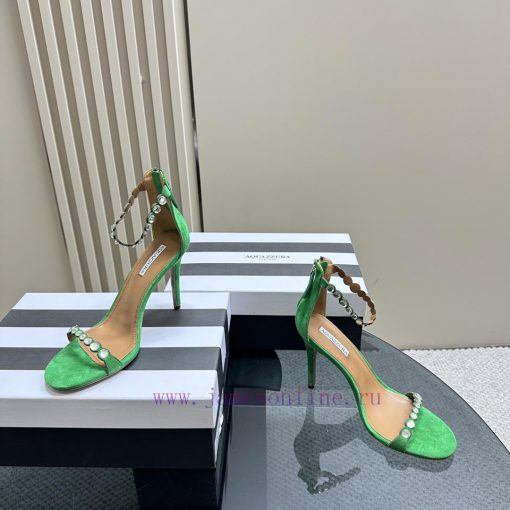 AQUAZZURA Golden Pineapple 2024 𝐒𝐒𝐧𝐞𝐰 Spring/Summer New Edition Aquazzura/Pineapple, belovedk4lf58pg - Image 7