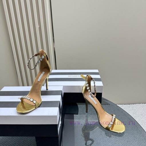 AQUAZZURA Golden Pineapple 2024 𝐒𝐒𝐧𝐞𝐰 Spring/Summer New Edition Aquazzura/Pineapple, belovedh19ajxfd - Image 7