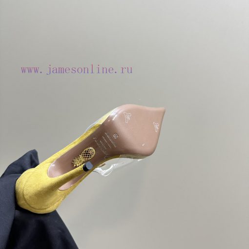 AQUAZZURA Golden Pineapple 2024 𝐒𝐒𝐧𝐞𝐰 Spring/Summer New Edition Aquazzura/Pineapple, belovedvsduhdm3 - Image 10