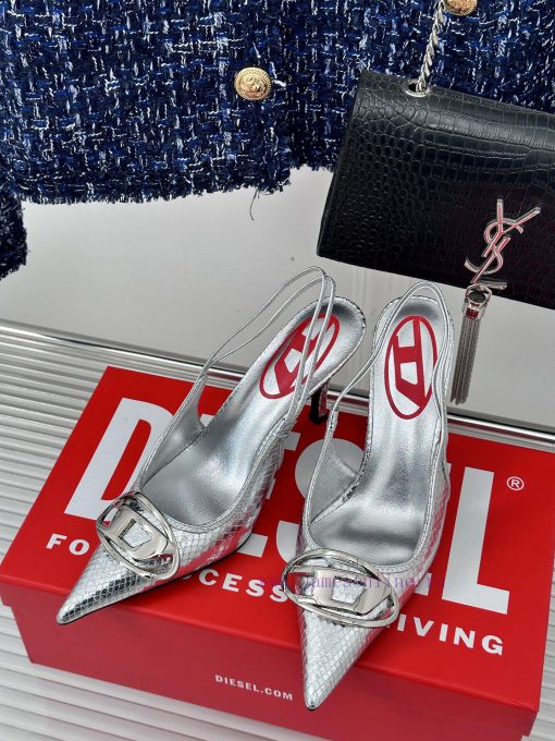 Diesel24S Spring/Summer New Product TipHigh heeled sandalsThe shoe upper is made of importedi0kqlzf8 - Image 3