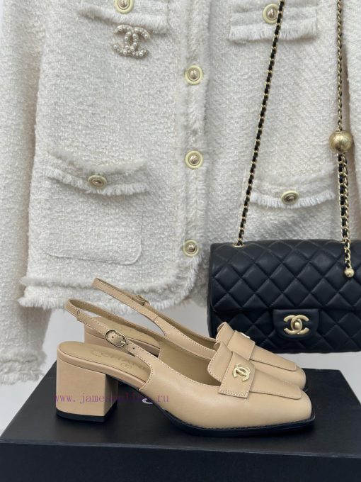 Chanel | Chanel 24C New ProductDouble C thick heel sandals seriesThe shoe upper is made of iji0hl69m - Image 2