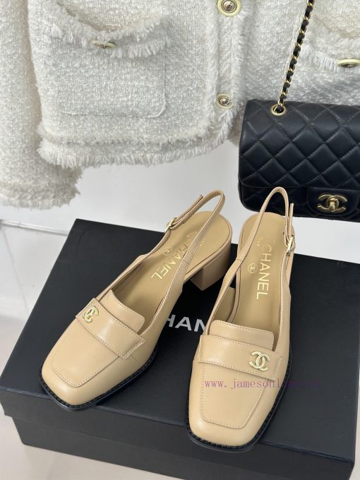 Chanel | Chanel 24C New ProductDouble C thick heel sandals seriesThe shoe upper is made of iji0hl69m - Image 3