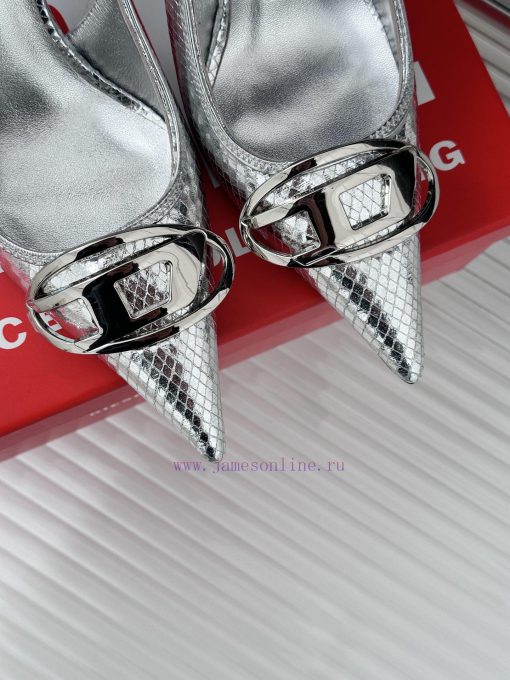 Diesel24S Spring/Summer New Product TipHigh heeled sandalsThe shoe upper is made of importedi0kqlzf8 - Image 8