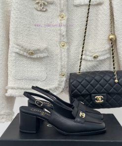 Chanel | Chanel 24C New ProductDouble C thick heel sandals seriesThe shoe upper is made of iui598kdx
